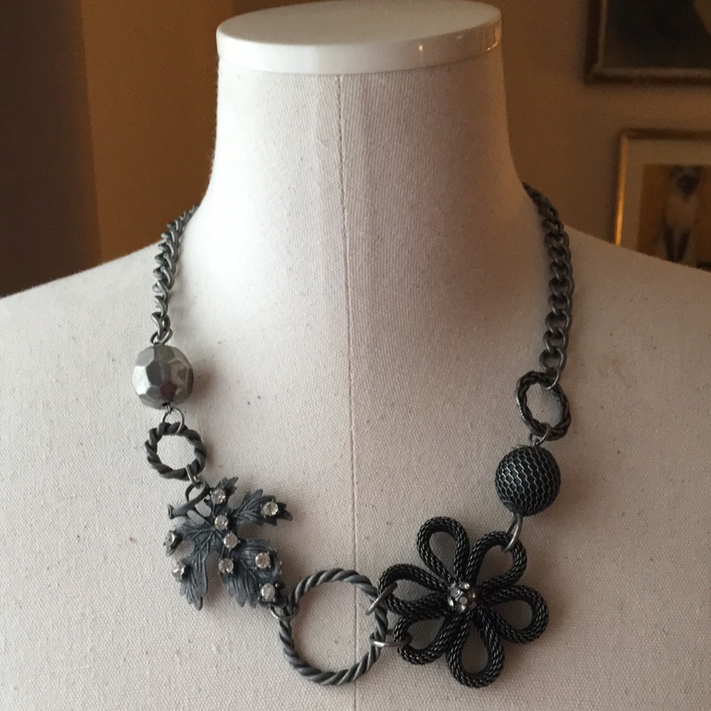 Simply Vera Pewter Necklace